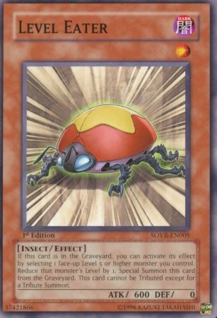 Level Eater - SOVR-EN005 - Common 1st Edition Stardust Overdrive [SOVR] 1st Edition Singles