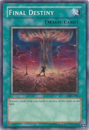 Final Destiny - MRL-035 - Common Unlimited Magic Ruler [MRL] Unlimited Singles