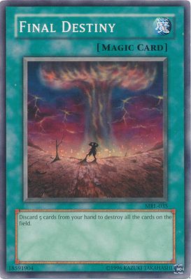 Final Destiny - MRL-035 - Common Unlimited Magic Ruler [MRL] Unlimited Singles