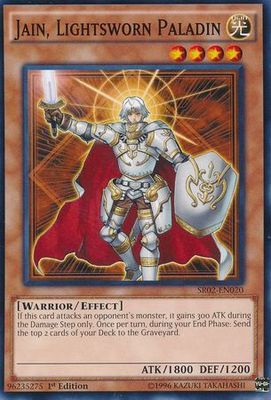 Jain, Lightsworn Paladin - SR02-EN020 - Common 1st Edition Structure Deck: Rise of the True Dragons 1st Edition Singles
