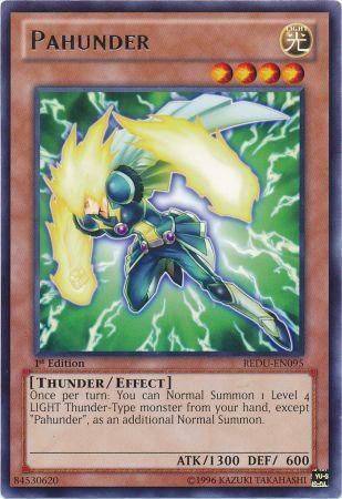 Pahunder - REDU-EN095 - Rare 1st Edition Return of the Duelist 1st Edition Singles