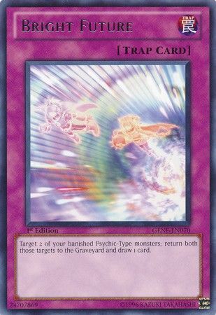 Bright Future - GENF-EN070 - Rare 1st Edition Generation Force 1st Edition Singles (español)