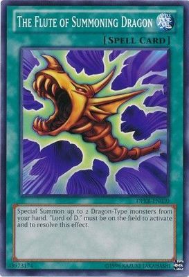 The Flute of Summoning Dragon - DPKB-EN030 - Common Unlimited Duelist Pack: Kaiba Unlimited Singles