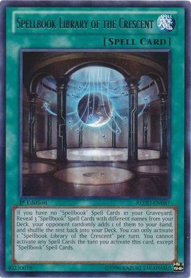 Spellbook Library of the Crescent - REDU-EN087 - Rare 1st Edition Return of the Duelist 1st Edition Singles
