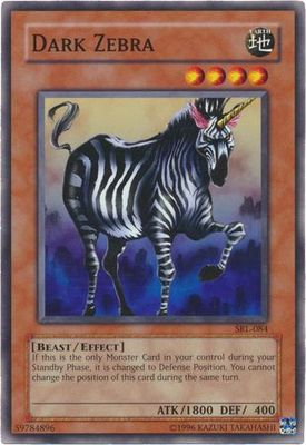 Dark Zebra - SRL-084 - Common Unlimited Spell Ruler [SRL] Unlimited Singles