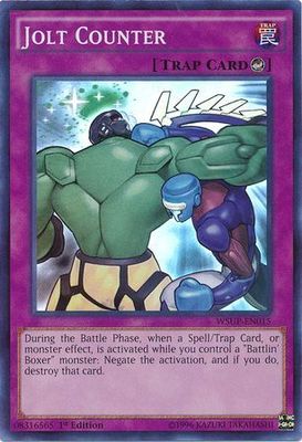 Jolt Counter - WSUP-EN015 - Super Rare 1st Edition YuGiOh World Superstars 1st Edition Singles
