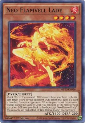 Neo Flamvell Lady - MP20-EN056 - Common 1st Edition 2020 Mega-Tin: Lost Memories 1st Edition Singles