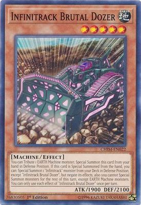 Infinitrack Brutal Dozer - CHIM-EN022 - Common 1st Edition Chaos Impact 1st Edition Singles (espanol)
