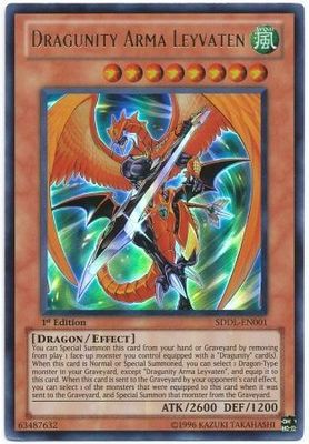 Dragunity Arma Leyvaten - SDDL-EN001 - Ultra Rare 1st Edition Structure Deck: Dragunity Legion [SDDL] 1st Edition Singles
