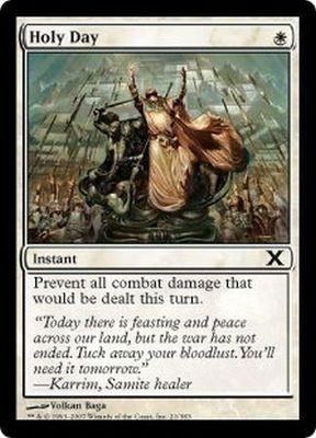 Holy Day MTG 10th Edition Singles