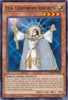 Lyla, Lightsworn Sorceress - SDMP-EN016 - Common 1st Edition Structure Deck: Master of Pendulum Singles (espanol)