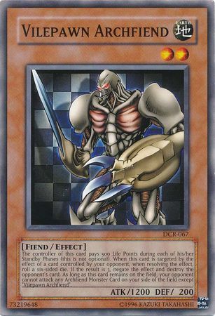 Vilepawn Archfiend - DCR-067 - Common Unlimited Dark Crisis [DCR] Unlimited Singles