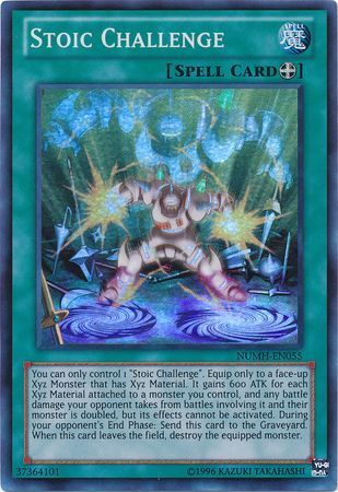 Stoic Challenge - NUMH-EN055 - Super Rare Unlimited Number Hunters Unlimited Singles