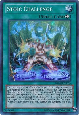 Stoic Challenge - NUMH-EN055 - Super Rare Unlimited Number Hunters Unlimited Singles