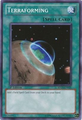 Terraforming - SDLS-EN025 - Common 1st Edition Structure Deck: Lost Sanctuary 1st Edition Singles