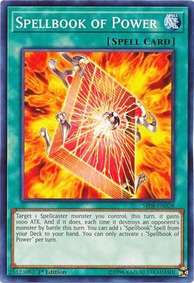 Spellbook of Power - SR08-EN028 - Common 1st Edition Structure Deck: Order of the Spellcasters Singles
