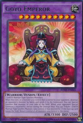 Goyo Emperor - BOSH-EN044 - Rare 1st Edition Breakers of Shadow 1st Edition Singles