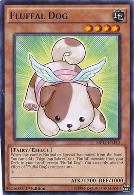 Fluffal Dog - MP15-EN140 - Rare 1st Edition Yu-Gi-Oh! 2015 Mega-Tins [MP15]