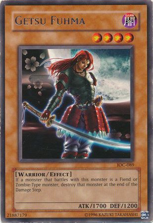 Getsu Fuhma - IOC-089 - Rare Unlimited Invasion of Chaos [IOC] Unlimited Singles