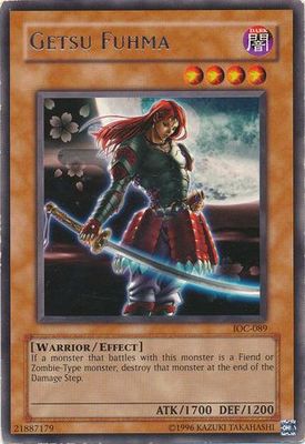 Getsu Fuhma - IOC-089 - Rare Unlimited Invasion of Chaos [IOC] Unlimited Singles
