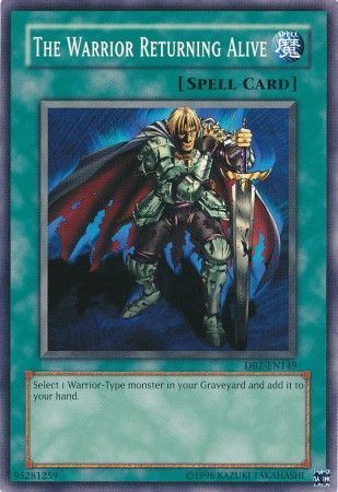The Warrior Returning Alive - DB2-EN149 - Common Dark Beginning 2 DB2