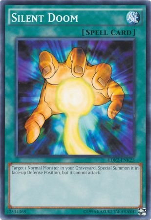 Silent Doom - LDK2-ENK25 - Common Unlimited Legendary Decks II - Kaiba Unlimited Singles