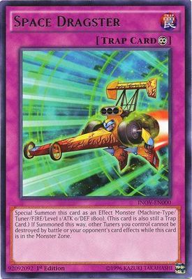 Space Dragster - INOV-EN000 - Rare 1st Edition Invasion Vengeance 1st Edition Singles (espanol)