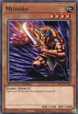 Mudora - SBCB-EN128 - Common 1st Edition Speed Duel Battle City Box 1st Edition Singles