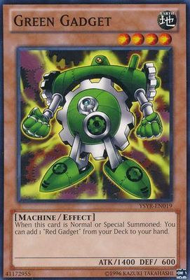 Green Gadget - YSYR-EN019 - Common Unlimited Starter Deck: Yugi Reloaded Unlimited Singles