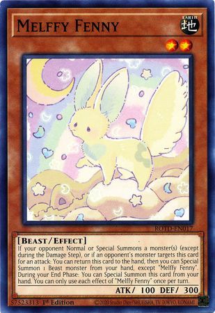 Melffy Fenny - ROTD-EN017 - Common 1st Edition Rise of the Duelist [ROTD] 1st Edition Singles (español)