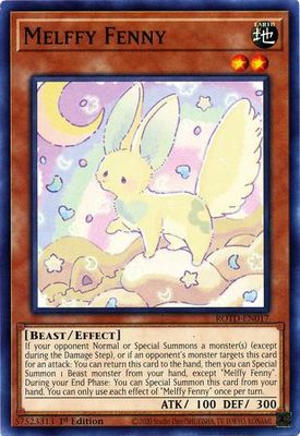 Melffy Fenny - ROTD-EN017 - Common 1st Edition Rise of the Duelist [ROTD] 1st Edition Singles
