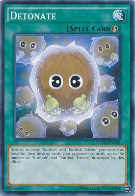 Detonate - YGLD-ENA33 - Common Unlimited Yugi&#39;s Exodia Deck Unlimited (YGLD-ENA)
