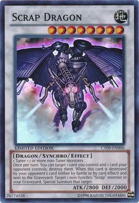 Scrap Dragon - CT09-EN006 - Super Rare Yu-Gi-Oh! Promo Cards (Espanol)