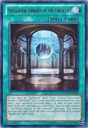 Spellbook Library of the Crescent - REDU-EN087 - Rare Unlimited Return of the Duelist Unlimited Singles