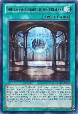 Spellbook Library of the Crescent - REDU-EN087 - Rare Unlimited Return of the Duelist Unlimited Singles