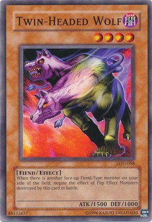 Twin-Headed Wolf - LOD-008 - Common Unlimited Legacy of Darkness [LOD] Unlimited Singles