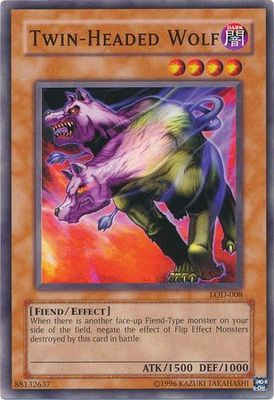 Twin-Headed Wolf - LOD-008 - Common Unlimited Legacy of Darkness [LOD] Unlimited Singles