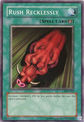 Rush Recklessly - SDP-033 - Common Unlimited Starter Deck: Pegasus [SDP] Unlimited Singles