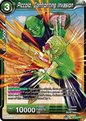 Piccolo, Confronting Invasion - Saiyan Showdown (DBS-B15) Saiyan Showdown