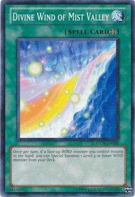 Divine Wind of Mist Valley - STOR-EN059 - Common Unlimited Storm of Ragnarok Unlimited Singles