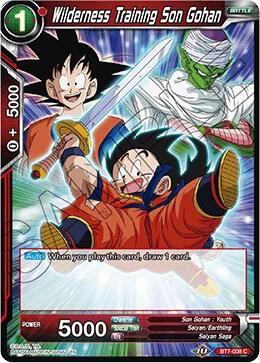 Wilderness Training Son Gohan - Assault of the Saiyans (DBS-B07) Assault of the Saiyans