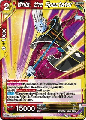 Whis, the Spectator - Malicious Machinations (DBS-B08) Malicious Machinations