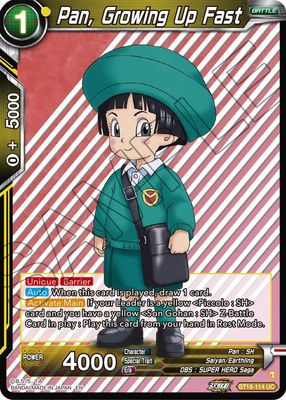 Pan, Growing Up Fast - Dawn of the Z-Legends (DBS-B18) Dawn of the Z-Legends