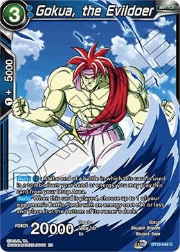 Gokua, the Evildoer - Supreme Rivalry (DBS-B13) Supreme Rivalry