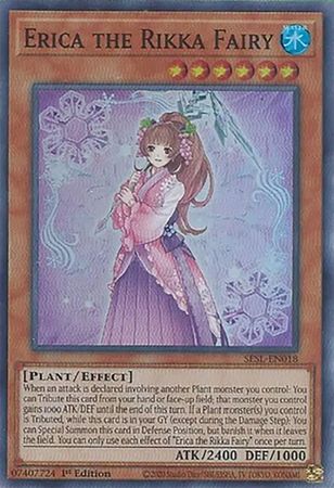 SH Erica the Rikka Fairy - SESL-EN018 - Super Rare 1st Edition Secret Slayers Singles