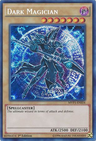 Dark Magician - MVP1-ENS54 - Secret Rare 1st Edition The Dark Side of Dimensions Movie Pack: Secret Edition Singles