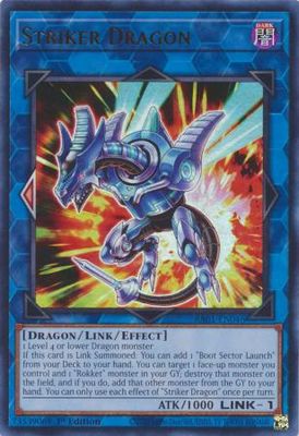 Striker Dragon - RA01-EN046 - Ultra Rare 1st Edition 25th Anniversary Rarity Collection Singles (espanol)