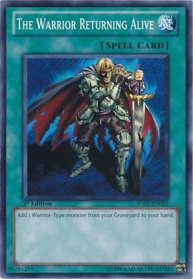 The Warrior Returning Alive - 5DS3-EN023 - Common 1st Edition Starter Deck: Duelist Toolbox 1st Edition Singles