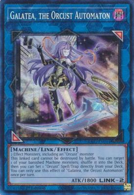SH Galatea, the Orcust Automaton - RA03-EN044 - Collector&#39;s Rare 1st Edition Quarter Century Bonanza 1st Edition Singles
