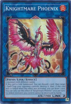 Knightmare Phoenix - RA03-EN042 - Super Rare 1st Edition Quarter Century Bonanza 1st Edition Singles